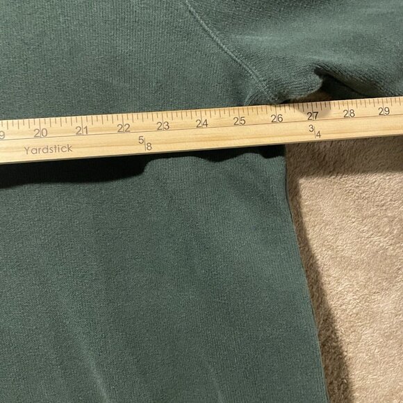 Polo Ralph Lauren Sweater Mens XXL PulloverQuarter Zip Olive Green Purple Pony - Picture 6 of 8